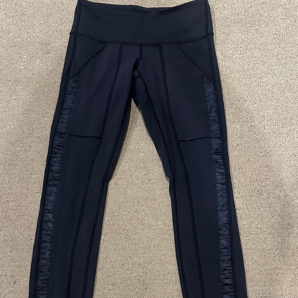 Blue Athletic Leggings